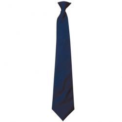 Cravate à clip Bleu