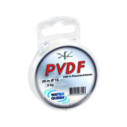 Fil nylon PVDF Fluorocarbone 25 m - WATER QUEEN ø 0,1mm