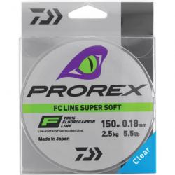 Fil nylon Fluorocarbone PROREX FC Line Super Soft 150 m - DAIWA Ø 0,16mm