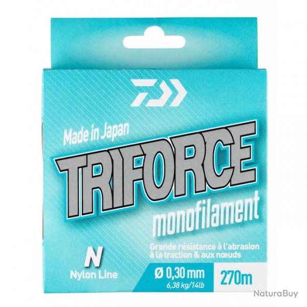 Nylon Triforce - DAIWA Gris -  0,16mm