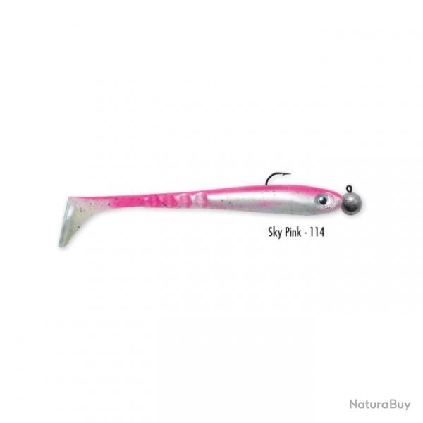 Bote de Leurres Monts Zand Shad - DELALANDE Sky Pink - 8cm