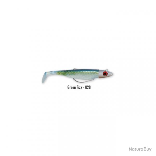 Leurre Mont Swat Shad - DELALANDE Green Fizz - 11cm -15g