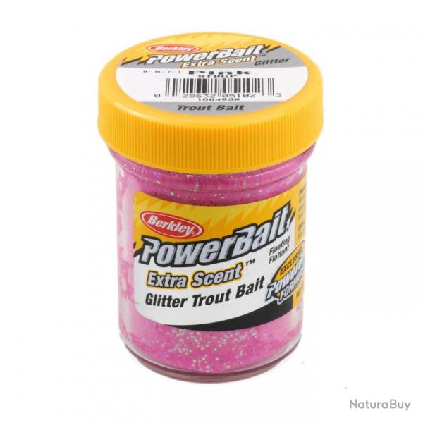 Appts PowerBait Glitter Trout Bait - BERKLEY Pink