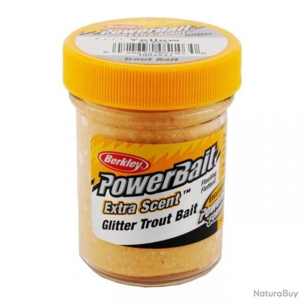 Appts PowerBait Glitter Trout Bait - BERKLEY Yellow