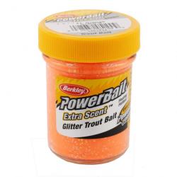 Appâts PowerBait Glitter Trout Bait - BERKLEY orange fluo