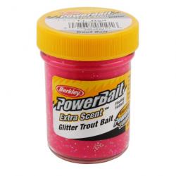 Appâts PowerBait Glitter Trout Bait - BERKLEY Fluorescent Red