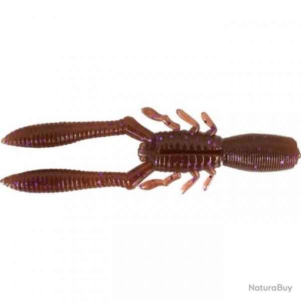 Leurre souple Bottle Shrimp - MEGABASS Cinamon Purple Flakes - 2.4