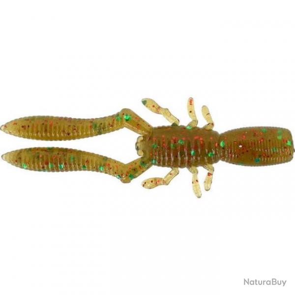 Leurre souple Bottle Shrimp - MEGABASS Kasumi Green Flakes - 2.4