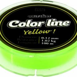 Nylon Eaux Vives COLOR LINE Yellow - PEZON & MICHEL Ø 0,148 mm