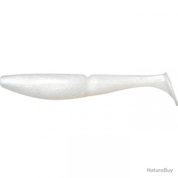 Leurres Souples ONE UP SHAD - SAWAMURA ONEUP3 - Silky White