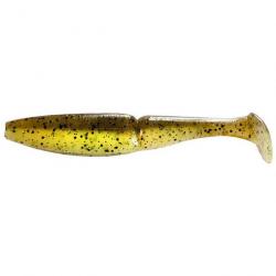 Leurres Souples ONE UP SHAD - SAWAMURA ONEUP4 - Olive Green Glitter