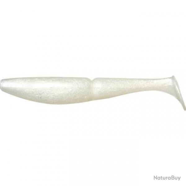 Leurres Souples ONE UP SHAD - SAWAMURA ONEUP7 - Silky White