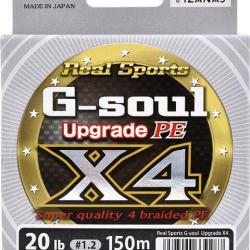 Tresse G-SOUL X4 UPGRADE - YGK PE 0.6