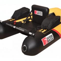 Float Tube Hybrid Line Brigad Racing 160 - SEVEN BASS noir/jaune