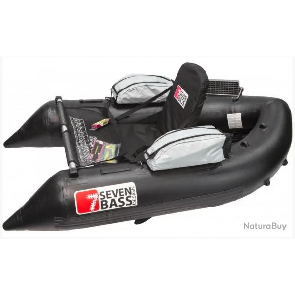 Float Tube Hybrid Skullway 170 - SEVEN BASS Noir