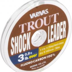 Fil Fluorocarbone Trout Shock Leader - VARIVAS Ø 0,12mm