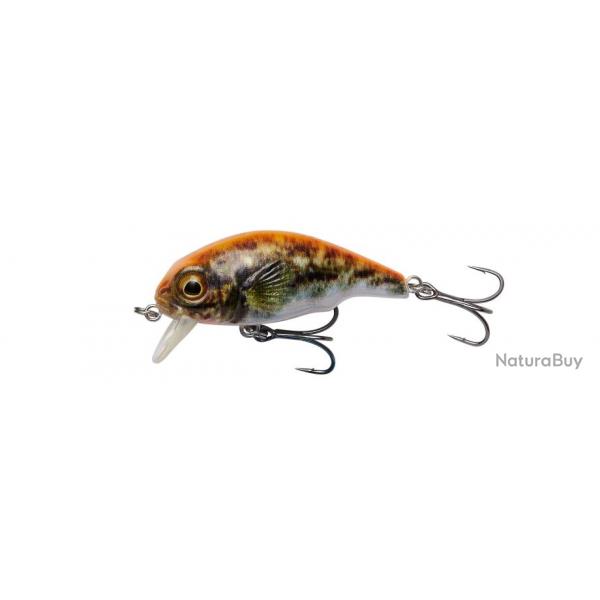 Leurre 3D Goby Crank SR - SAVAGE GEAR UV Orange - 5cm