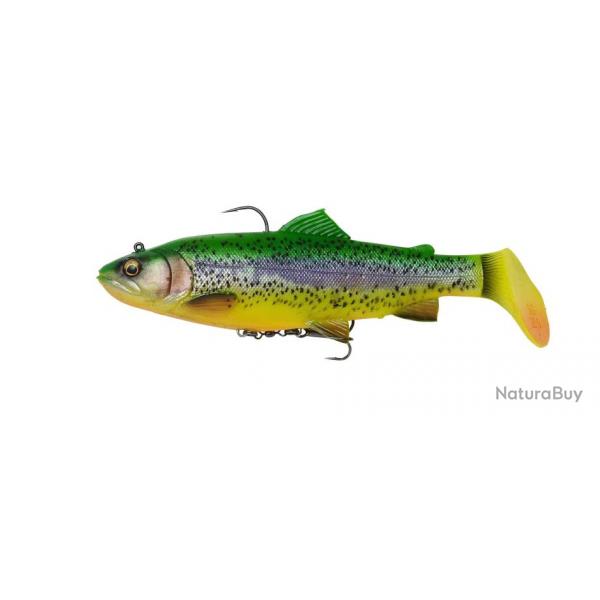 Leurre 4D Trout Rattle Shad - SAVAGE GEAR Fire Trout - 12.5cm