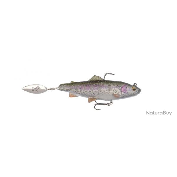 Leurre 4D Trout Spin Shad - SAVAGE GEAR Rainbow Trout