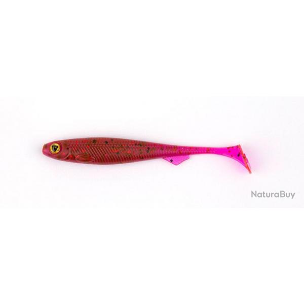 Leurre souple SLICK SHAD 7cm - FOX RAGE Raspberry UV