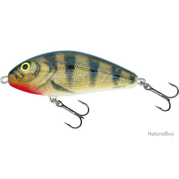 Poisson nageur flottant FATSO 10 cm - SALMO Emerald Perch