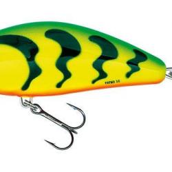 Poisson nageur flottant FATSO 10 cm - SALMO Green Tiger