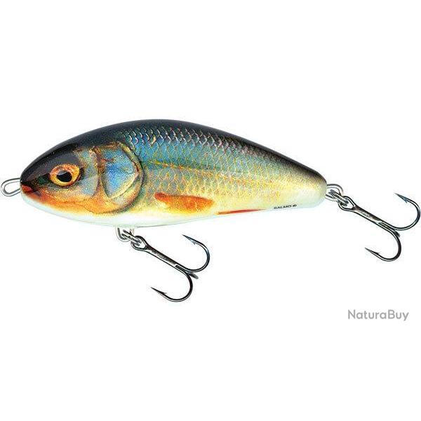 Poisson nageur flottant FATSO 10 cm - SALMO Real Roach