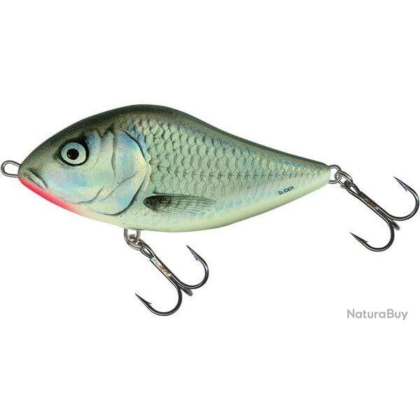 Poisson nageur coulant SLIDER 10 cm - SALMO Holo Grey Shiner