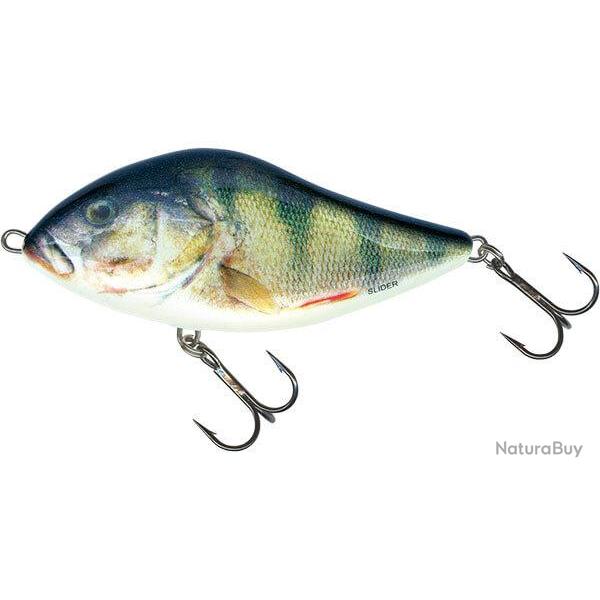 Poisson nageur coulant SLIDER 10 cm - SALMO Real Perch