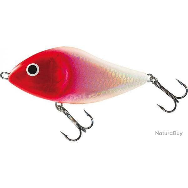 Poisson nageur coulant SLIDER 12 cm - SALMO Holographic Red Head