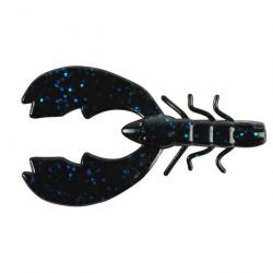 Leurres PowerBait Chigger Craw - BERKLEY Black Blue Fleck - 10cm
