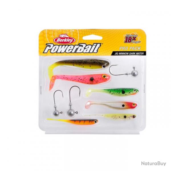 Kit Leurres Pro Pack Jig Minnow Dark Water - BERKLEY