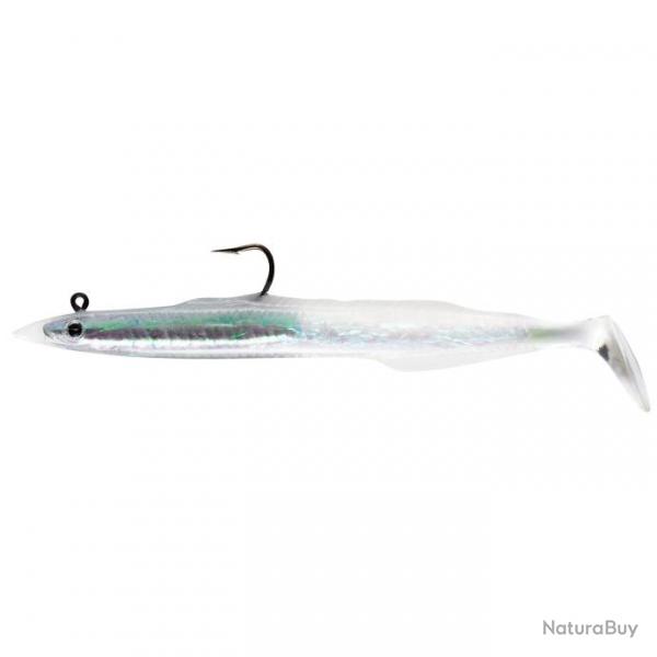 Leurres souples PowerBait Sand Eel - BERKLEY White - 12,5cm