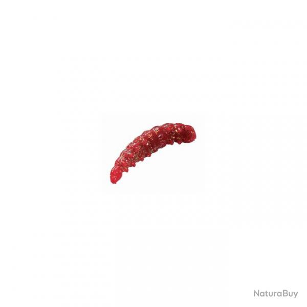 Appt PowerBait Power Honey Worm - BERKLEY Red with Scales - 3cm