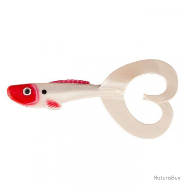 Leurres BEAST Twin Tail - ABU GARCIA Red Head - 17cm