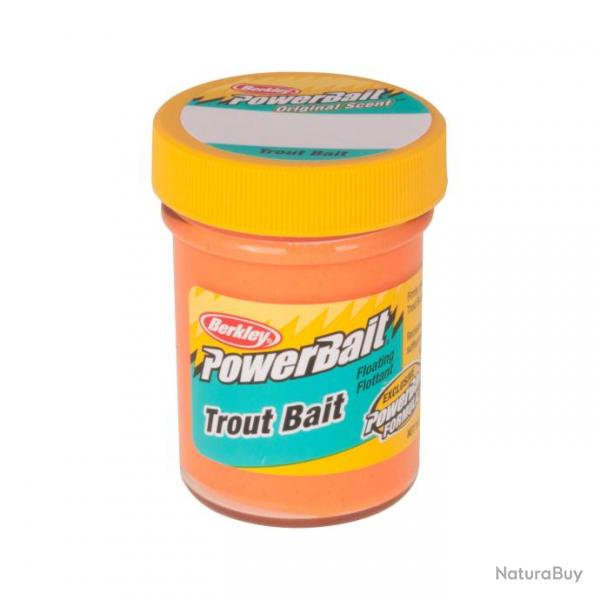 Appts PowerBait Biodegradable Trout Bait - BERKLEY orange fluo