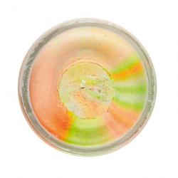 Appât PowerBait Double Glitter Trout Bait - BERKLEY Chartreuse/White/Orange