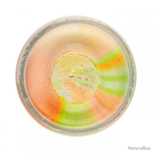 Appt PowerBait Double Glitter Trout Bait - BERKLEY Chartreuse/White/Orange
