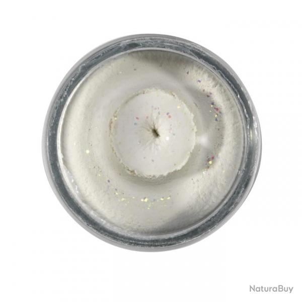 Appt PowerBait Natural Glitter Trout Bait - BERKLEY White (Bloodworm)