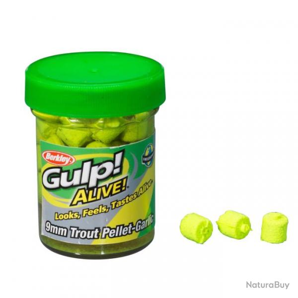 Leurre Gulp! Alive Trout Pellets - BERKLEY Chartreuse