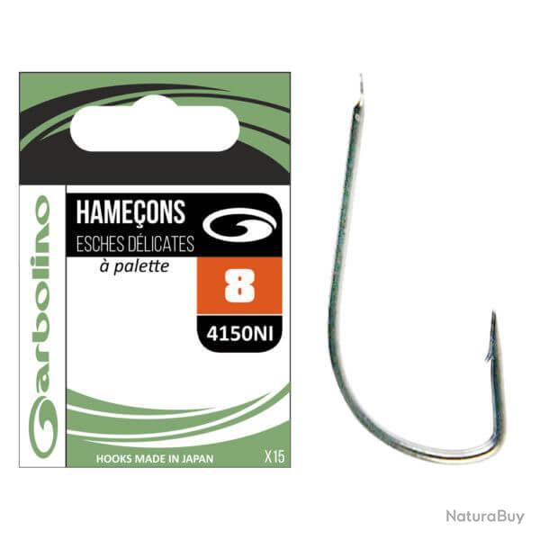 Hameons non monts Streamline Truite 4150NI - GARBOLINO Taille 8