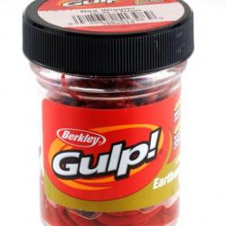 Appât Gulp! Earthworm - BERKLEY rouge