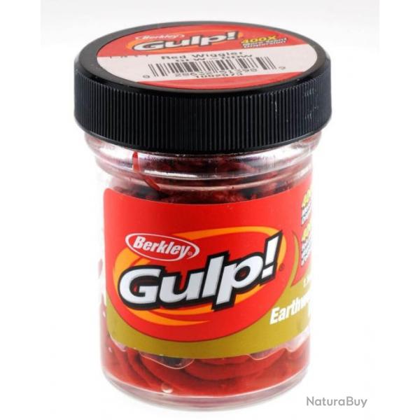 Appt Gulp! Earthworm - BERKLEY rouge