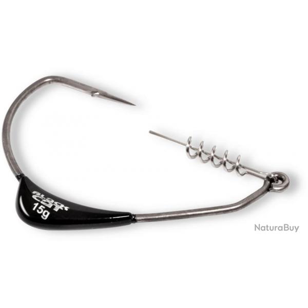 Hameon Mega-Offset-Hook DG - BLACK CAT 20g