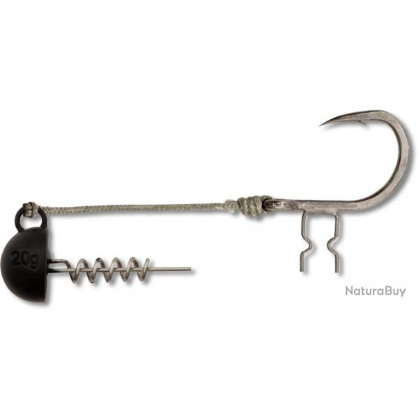 Tte plombe Shad Claw Rig - BLACK CAT 10g