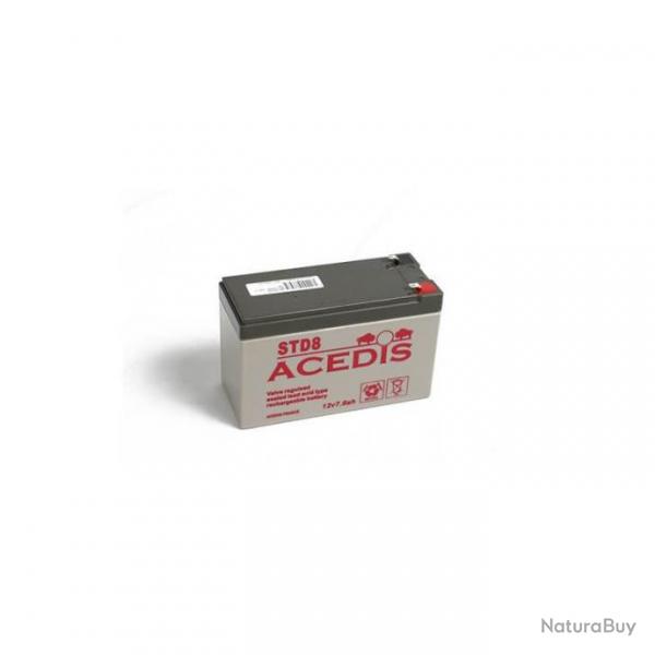 Batterie chosondeur 12V-7HA - PIKE'N BASS