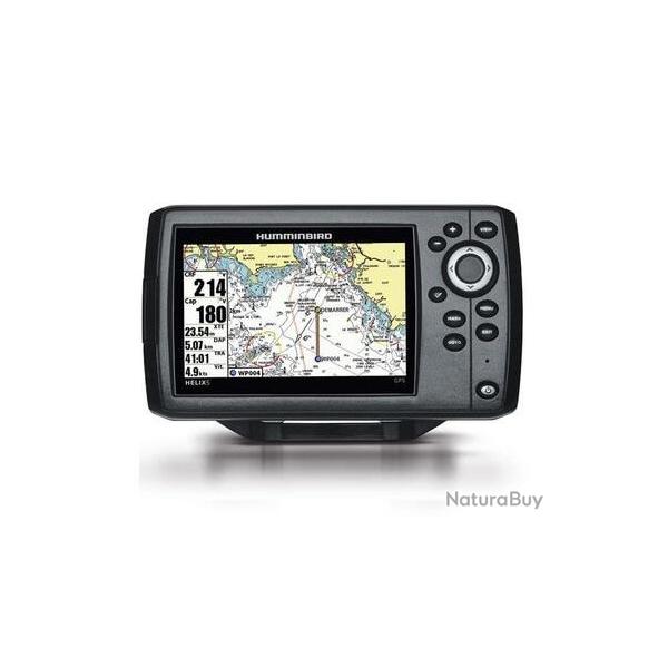 GPS-Lecteur de carte HELIX 5 G2 avec antenne GPS intgre - HUMMINBIRD Pack GPS HELIX 5 G2 + Carte F