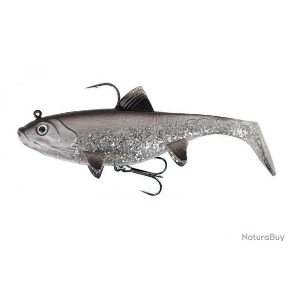 Leurre souple Replicant Wobble UV - FOX RAGE UV Silver Baitfish - 14cm