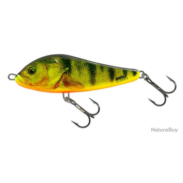 Leurre Rattlin' Slider Sinking - SALMO Supernatural Hot Perch - 11cm