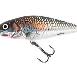 Leurre Perch Floating - SALMO Holographic Grey Shiner - 8cm